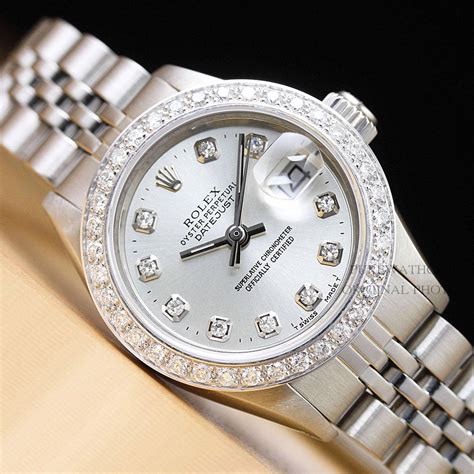 womens rolex datejust diamond